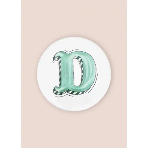 The Mia Harf Bardak Altlığı D