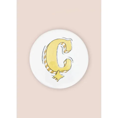 The Mia Harf Bardak Altlığı Ç