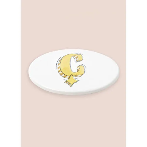 The Mia Harf Bardak Altlığı Ç