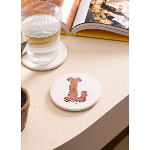 The Mia Harf Bardak Altlığı L