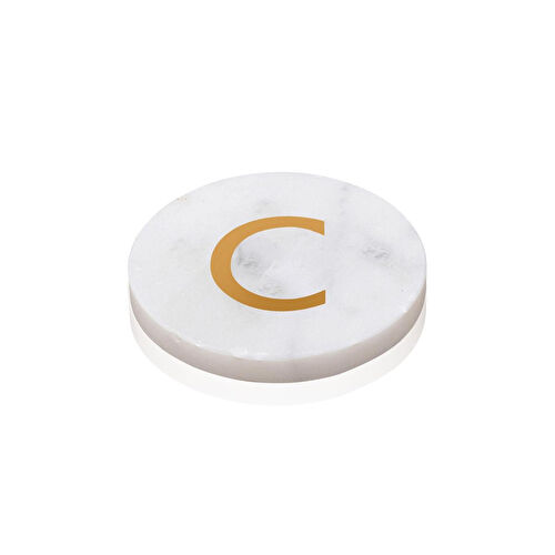 The Mia Mermer Bardak Altlığı C