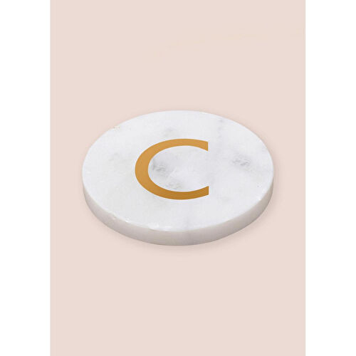 The Mia Mermer Bardak Altlığı C