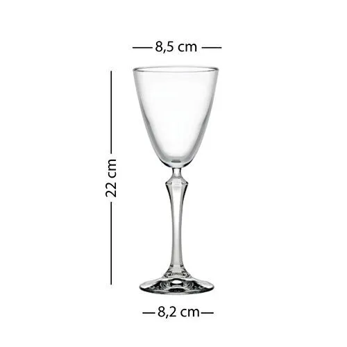 Rakle Star 4'lü Kadeh Seti 255 Cc Rakle Star 4'lü Kadeh Seti 255 Cc