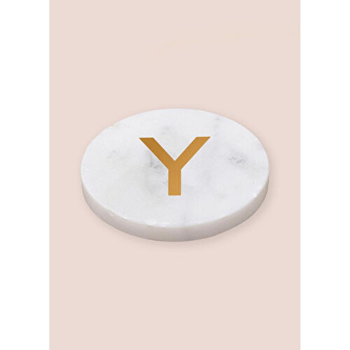 The Mia Mermer Bardak Altlığı Y