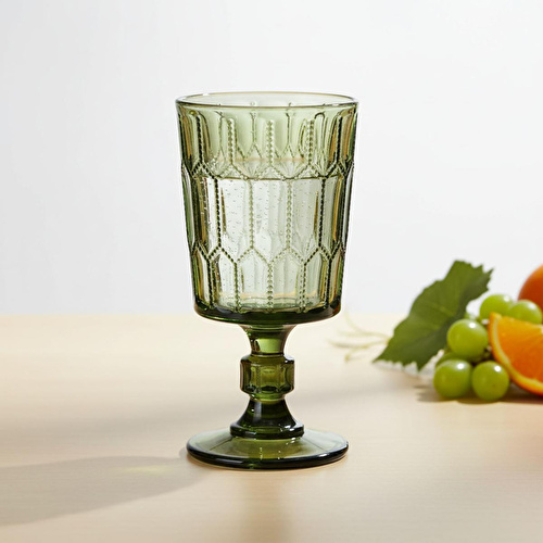 Lucky Art Almera Lucky Art 4lu Cam Kadeh Seti Yeşil