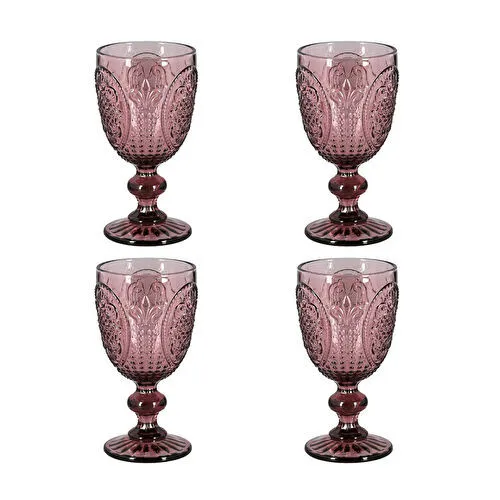 Lucky Art Velora Lucky Art 4lu Cam Kadeh Seti Mor