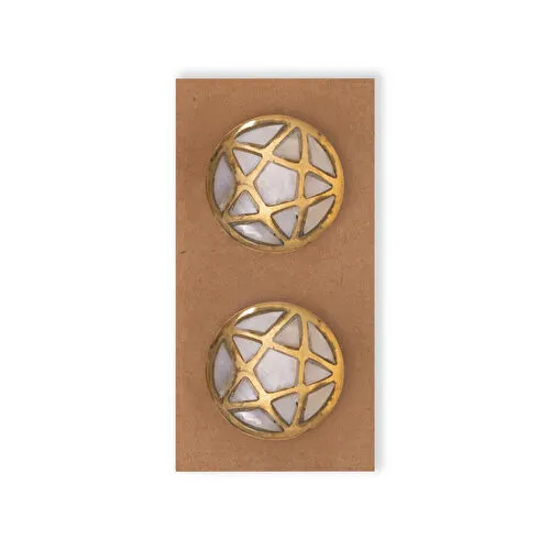 The Mia Pirinç Çekmece Ve Dolap Kulbu 2li Set Klp19