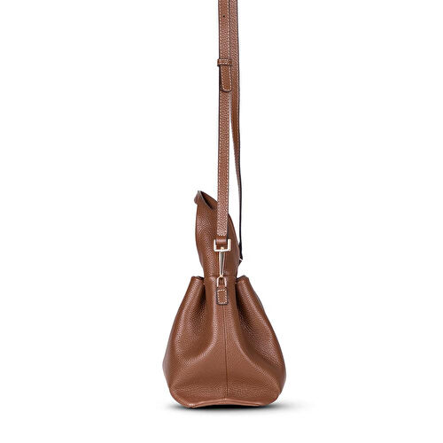 Bloominbag Marella Soft City Camel Tan Leather Shoulder Bag / Deri Omuz Çantası Bloominbag Marella Soft City Camel Tan Leather Shoulder Bag / Deri Omuz Çantası