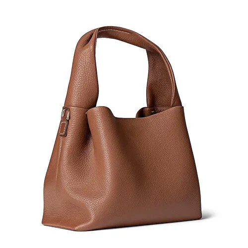 Bloominbag Marella Soft City Camel Tan Leather Shoulder Bag / Deri Omuz Çantası Bloominbag Marella Soft City Camel Tan Leather Shoulder Bag / Deri Omuz Çantası