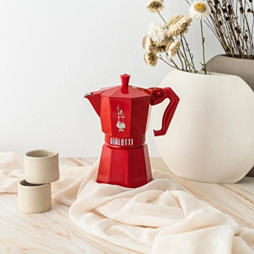 Bialetti Moka Express Excl. Kırmızı 6 Cup