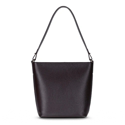 Bloominbag Milano Zip Tote – Toffee Brown Hakiki Deri Askılı Kadın Omuz Çantası