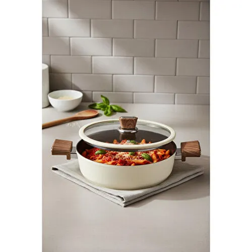 Bernardo Mayasa 7 Parça Seramik Tencere Seti Fil Dişi