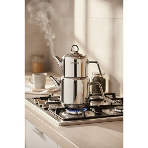 Bernardo Vellora Çelik Çaydanlık Takımı Mini