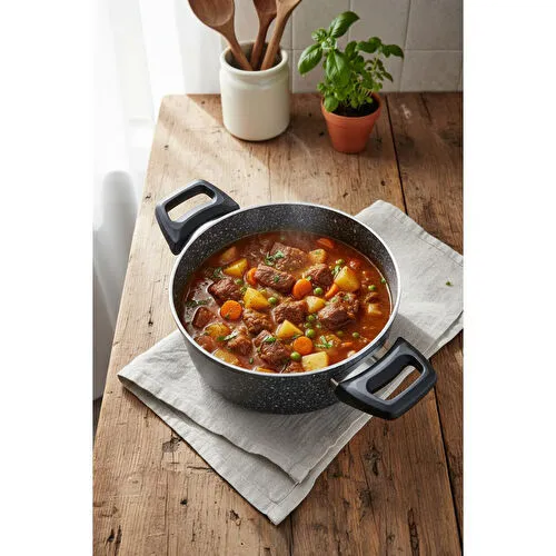 Bernardo Vormi 7 Parça Tencere Seti Gri