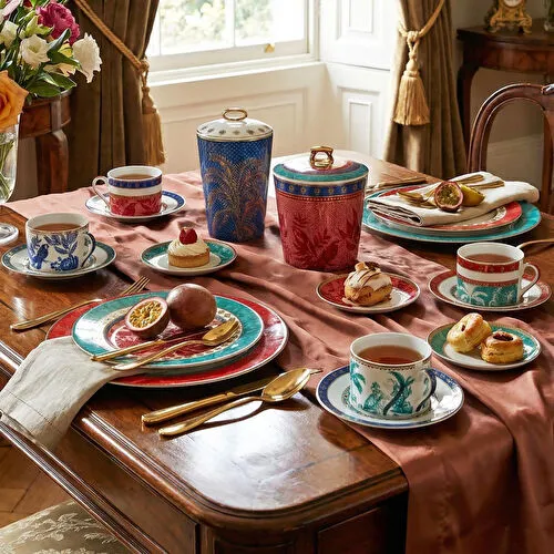 Lucky Art Palmera Bone Dilimli Kavanoz 16cm