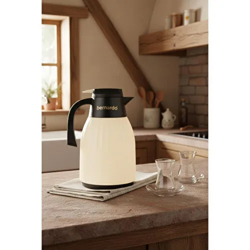 Bernardo Elantra Cam Termos Krem 1 Litre