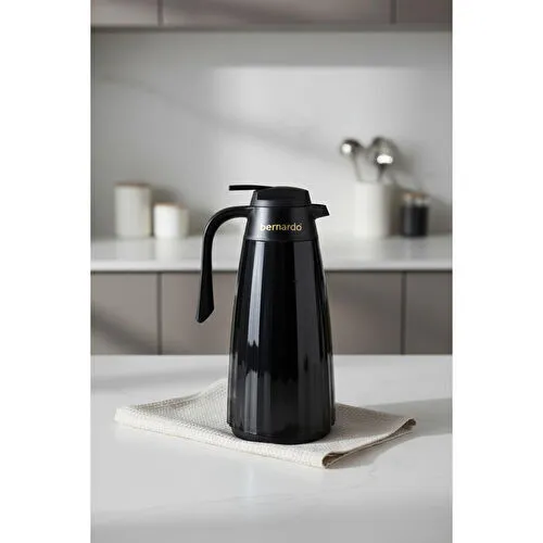 Bernardo Velana Cam Termos Siyah 1.5 Litre