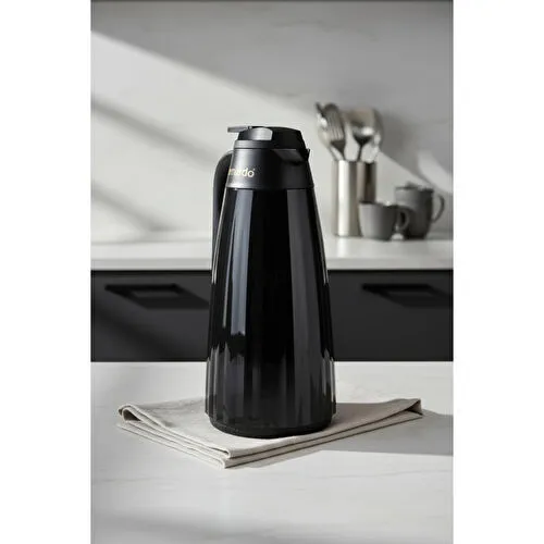 Bernardo Velana Cam Termos Siyah 1.5 Litre