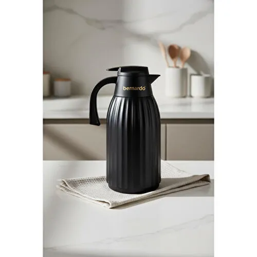 Bernardo Silva Cam Termos Siyah 1.5 Litre