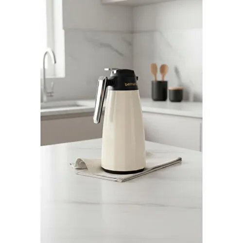 Bernardo Lustra Cam Termos Krem 1.5 Litre