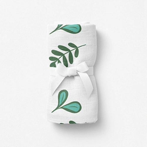 Itsy Bitsy Kids Petit Fleur Garden , Müslin Bebek Örtüsü , 100x100 Cm