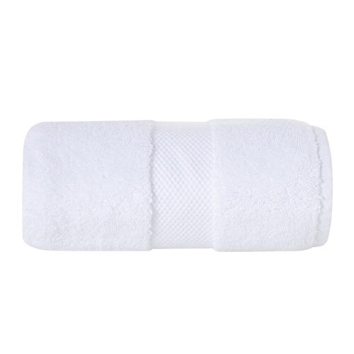 Mudo Home Classy Yüz Havlusu Beyaz 50x90 Cm