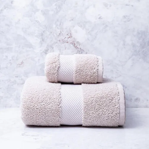 Mudo Home Classy Banyo Havlusu Bej 90x150 Cm