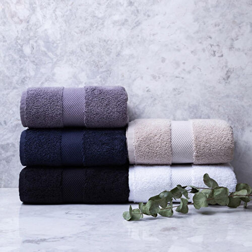 Mudo Home Classy Banyo Havlusu Gri̇ 90x150 Cm