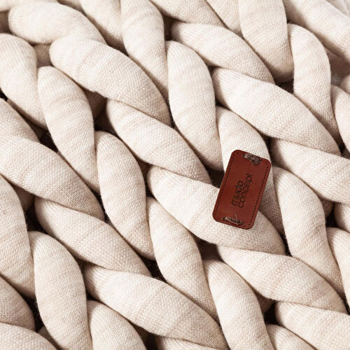 Mudo Home Abella Koltuk Şali Krem 120x180