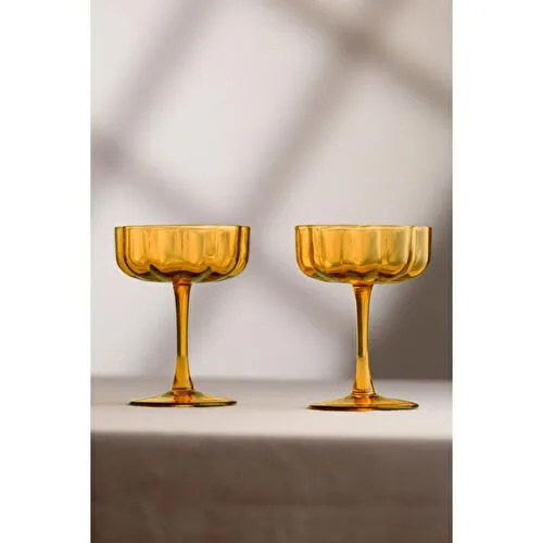 Rakle Botanical 2'li Cup Dondurmalık Seti Hardal 210 Cc