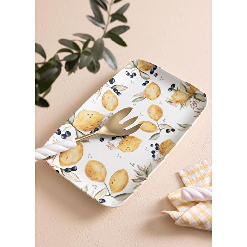 The Mia Limoncello Dikdörtgen Servis 35x16 Cm Lmn021
