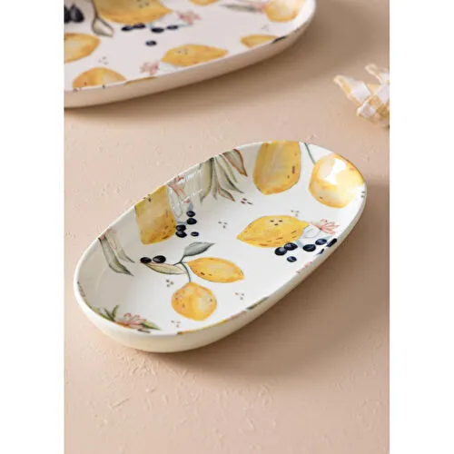 The Mia Limoncello Oval Servis 2li 26 Cm Lmn023