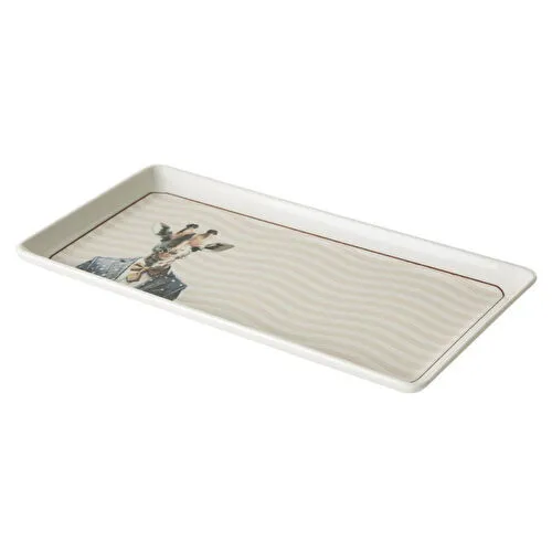 Mudo Home Iconic Sunum Tabaği 34x15cm- Giraffe