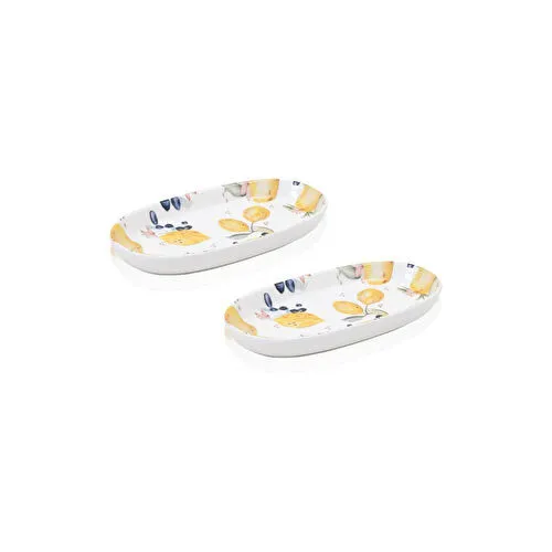 The Mia Limoncello Oval Servis 2li 21 Cm Lmn022