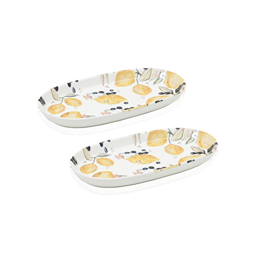 The Mia Limoncello Oval Servis 2li 29 Cm Lmn024