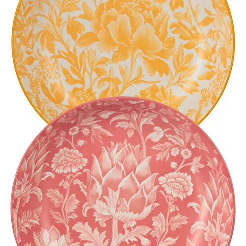 Lucky Art Aurea 2li Seramik Derin Tabak Set 22cm