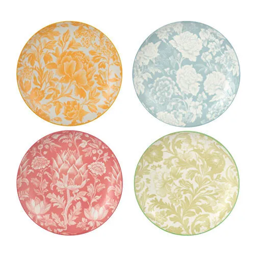 Lucky Art Aurea 4lu Seramik Tabak Seti 20cm