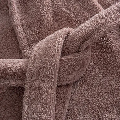 Green Black Fiorina Aile Bornoz Seti 10 Parça %100 Pamuk Jakarlı Pudra-bej