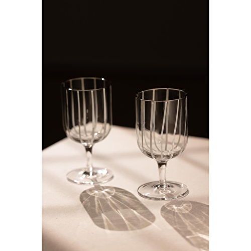 Rakle Siesta El Yapımı Kendinden Renkli 4'lü Cup Dondurmalık Seti Füme 350 Cc