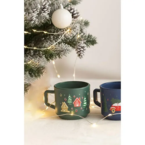 Rakle Cup Of Cheer 3'lü Stackable Kupa Seti 180 Cc Rakle Cup Of Cheer 3'lü Stackable Kupa Seti 180 Cc