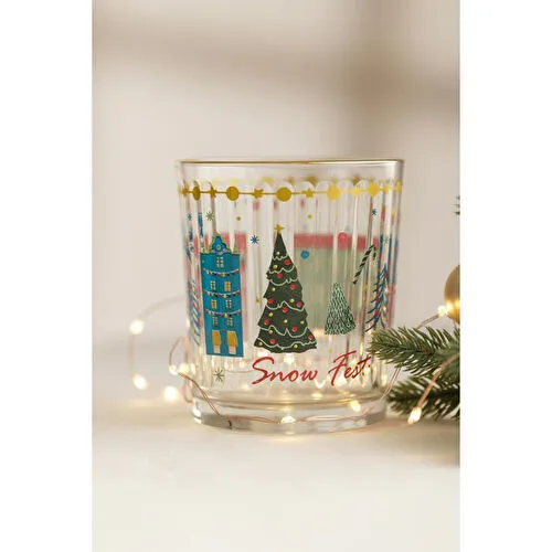 Rakle Cozy Winter Optic 2'li Su Bardağı Seti 360 Cc