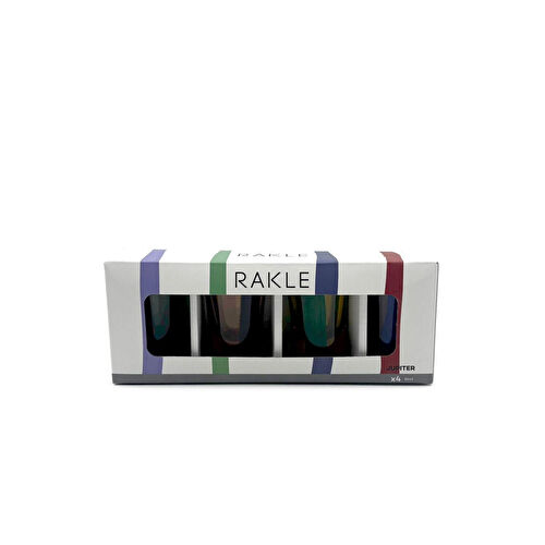 Rakle Jüpiter 4'lü Shot Bardağı Seti 34 Cc Rakle Jüpiter 4'lü Shot Bardağı Seti 34 Cc