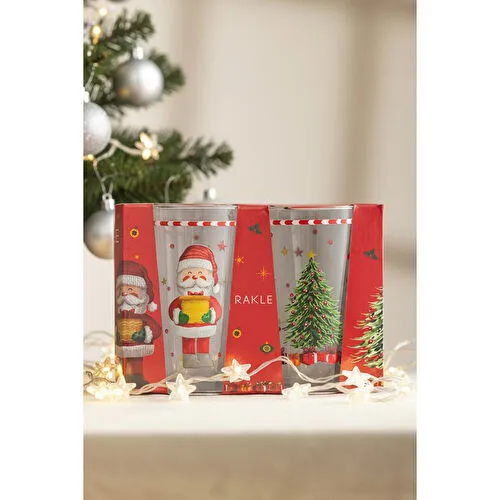 Rakle Jingle&glow 2'li Meşrubat Bardağı Seti 570 Cc