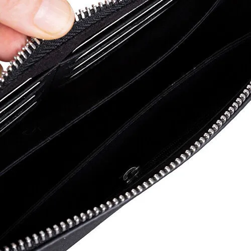 Bloominbag Forte Wrist Onyx Black Unisex Kilitli Clutch Çanta