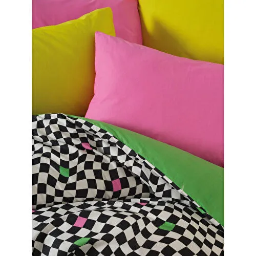 Cozy Home popping Colors Tek Kişilik Lastikli Çarşaflı Nevresim Takımı Dazzle Yeşil Cozy Home popping Colors Tek Kişilik Lastikli Çarşaflı Nevresim Takımı Dazzle Yeşil