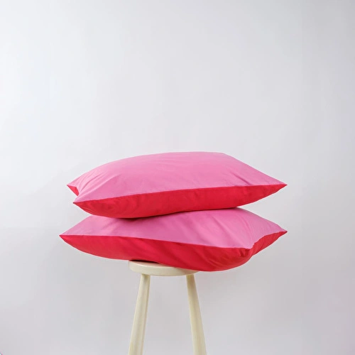 Cozy Home Popping Colors Yastık Kılıfı Cherie Kırmızı-fuşya 50x70