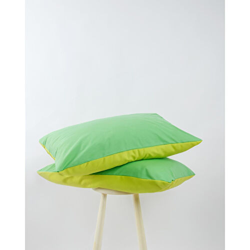 Cozy Home Popping Colors Yastık Kılıfı Sage Sarı-yeşil 50x70