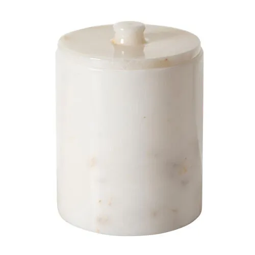 Mudo Home Marble Beyaz Çöp Kovasi 3 Lt