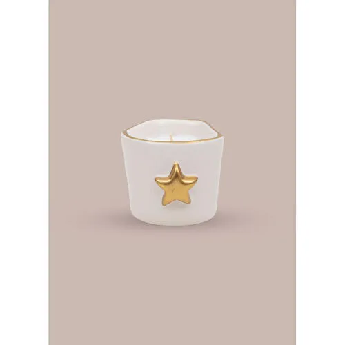 The Mia Shine Harf Mum Yıldız Bej Patchouli 200 Gr The Mia Shine Harf Mum Yıldız Bej Patchouli 200 Gr