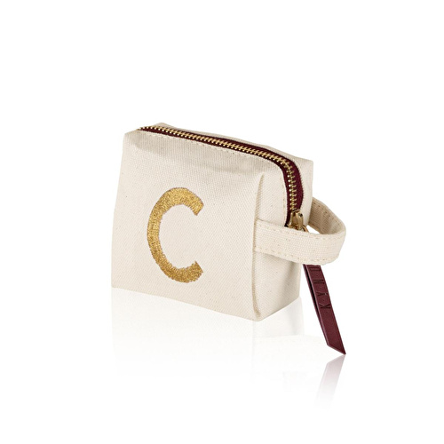 The Mia Harf Nakışlı Çanta C 14x12 Cm